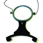 Magnifier over the neck